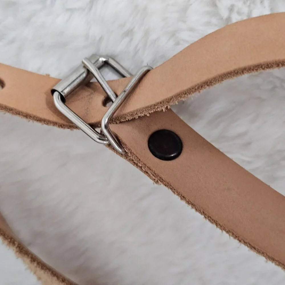 Brown Leather Mexico Mini Crossbody Boho Festival Hippie